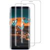 XSWO 2 Pezzi Vetro Temperato Galaxy S9 Plus, Pellicola Protettiva Vetro Samsung Galaxy S9 Plus [3D Copertura Completa] [Anti-Graffi] [Senza Bolle] [Facile Installazione] Protezione Schermo S9 Plus