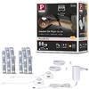 Paulmann 78894 - Set di base LED MaxLED 250 Night Comfort, 1 m, 2 x 300 lm, 60 LED/m, 2 x 4 Watt, 2700 K
