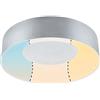 Paulmann 71094 Plafoniera Casca LED IP44 White Switch 2300lm 230V 18W alluminio rotonda dimmerabile metallo, plastica 3000 K