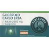CARLO ERBA OTC Srl Glicerolo Carlo Erba Adulti 18 Supposte 2250 Mg