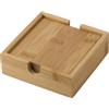 Casa personalizzati Set sottobicchieri di bamboo Archer personalizzate o neutre
