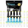 Alopee Lampadine Mini LED W1.2W T5/74/73/2723/2721 Bianco- COB 1 SMD 12V 20Lumen per Luci Plancia e Porta (Confezione da 30)