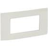 Placca Legrand Vela Quadra Grigio Acqua 3 Moduli 685721