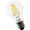 V-TAC VT-2386 Lampadina led 6W E27 4000k lampada filamento 130lm/w goccia  G45 vetro trasparente sku 2852