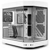 HYTE Case Hyte Y60 Midi Tower Tempered Glass Bianco
