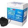 Shelly Mascherina Ffp2 Nero 1 pz Made in Italy