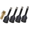 NBB Punta a tazza diamantata con M14, per foratura professionale a secco o ad umido su porcellana dura, ceramica, piastrelle, granito, marmo, veloce, durevole, per smerigliatrice angolare (4, 8mm)