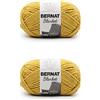 Bernat Blanket Moss Yarn - 2 confezioni da 300 g, in poliestere, 6 super voluminose, 200 m, per maglia/uncinetto