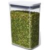 Oxo Good 11234500Mlnyk Grips Contenitore Pop-2.6 L, Adatto per Riso e Simili, Transparente, 11234500Mlnyk