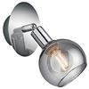 RL LIVE YOUR LIGHT Reality Leuchten Brest Faretto da Parete, Cromato