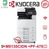 KYOCERA ECOSYS M8130cidn + PF-470 Multifunzione A4 COLORE Kyocera - 1102P33NL0