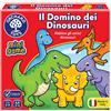 Orchard Toys Mini Game Domino dei Dinosauri Gioco Bambini 3-5 Anni, 1 Pezzo