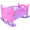 1pc Baby Doll Letto a dondolo Giocattolo Culla Carrozzina per bambine Regalo per