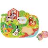 Janod - Wooden Puzzle Happy Farm - 6 Pieces - Toddler Toy - For children from the Age of 18 Months, J07096