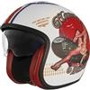 Premier Casco Moto Jet Vintage in Fibra Premier VINTAGE EVO Pin Up 8