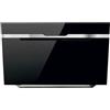 Elica PRONTA CONSEGNA - SPEDIZIONE IMMEDIATA Elica MAJESTIC @ BL/A/90 - PRF0116967B Cappa a Parete 90 cm Vetro Nero e Acciaio Inox