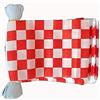 AZ FLAG Ghirlanda 12 Metri 20 Bandiere A Scacchi Rossi E Bianchi 45x30cm - Bandiera Scacchiera Rossa E Bianca 30 x 45 cm - Festone BANDIERINE