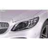 RDX Racedesign Palpebre fari compatibile con Mercedes Classe C (W205) Sedan/Estate/Coupé 2014-2021 (ABS)
