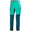 Helly Hansen Pantaloni da Donna in Vetro Verde Pavone XS