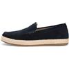 Geox U Pantelleria B, Espadrille Wedge Sandal, Blu Navy, 40 EU