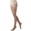 SOLIDEA BY CALZIFICIO PINELLI Solidea Marilyn 70 Calza autoreggente punta aperta 70 denari camel 4 L
