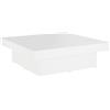 vidaXL Tavolino da Salotto Bianco 90x90x28 cm in Legno Multistrato