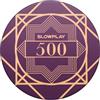 SLOWPLAY Nash, fiches da poker in ceramica di grado casinò, 10 grammi, per Texas Hold'em, chip professionali da 39 mm, confezione da 50 con denominazione di 500