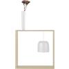 FLOS lampada da tavolo con vaso GAKU WIRE BIANCA [ULTIMO PEZZO] - F2521009+F2523009