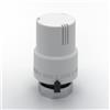 Vancoco Testa Termostatica per Termosifoni Valvola Termostatica Radiatore Bianco M30*1.5MM Sensore Liquido con Blocco con Posizione Anti-Gelo