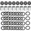 PATIKIL Kit hardware per skateboard camion, kit di riparazione per longboard Cruiser