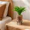Leaf Design UK - Pianta artificiale realistica con vaso, vaso in ceramica, 35 cm