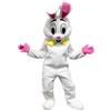 Funny Funny Costume da coniglietto pasquale mascotte da coniglietto, per adulti
