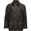 Barbour Ashby Wax Jacket Olive, Verde oliva, M