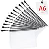 Vicloon Borse di File A6, 12 Pezzi Sacchetto di Zip Impermeabile, Mesh Sacchetto del Documento Sacchetto Di Documenti Portatile per Uffici Cosmetici Forniture Accessori da Viaggio