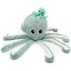 Les Déglingos - Filou il Polpo manan e il suo bambino 65 cm - Menta - Les PTIPOTOS - Doudou Dolce per neonati - Peluche Baby - Regalo di nascita