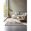 Hanse Home Tappeto di design orientale, per soggiorno, classico, orientale, a trama fitta, con bordo, morbido pelo corto, per camera da letto, sala da pranzo, soggiorno, grigio, marrone, 120 x 170 cm