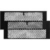Vicera Rete Portaoggetti Auto, Organizer Elastico per Bagagliaio, Tasca Rete Adesiva, Accessorio Universale per Ordine Baule - 60 x 25 cm Set da 2