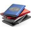 Power bank wireless in alluminio personalizzato Cassini 4000 mAh personalizzate o neutre