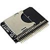 Sconosciuto SD/Micro SD Memory Card to 2.5 44pin IDE Adapter Reader SD to IDE for Laptop