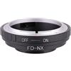 TEMKIN Adattatore for montaggio obiettivo FD-NX, for obiettivo for Canon FD FL Mount for fotocamera mirrorless for Samsung NX NX3000 NX2000 NX1000 NX200 NX30