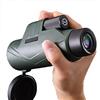 GagalU Telescopio monoculare 10x42, monoculare compatto impermeabile HD ad alta potenza con visione chiara e debole, prisma BAK4, lente FMC, per adulti e bambini, per birdwatchi