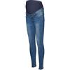 Mamalicious MAMA.LICIOUS MLMILA Slim Jeans A. Noos, Medium Blue Denim, XL da Donna