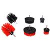 SIXTOL Set di spazzole per la pulizia auto CAR Detailing Drill Brush 6, 6 pezzi | cura professionale auto