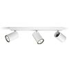 Philips LED Faretto Kosipo, Tre Punti Luce, GU10, 5.5W, Bianco