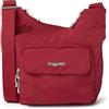 Baggallini, borsa a tracolla, Rosso (Apple), Taglia unica