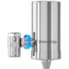 Waterdrop FC-06 Rubinetto Filtrante in Acciaio Inox, Certificato NSF 372 | Sistema Filtrante a Blocco di Carbone, Capacità 1200 L, Riduce Cloro, Metalli Pesanti e Cattivo Sapore, 1 Filtro