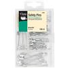 Dritz 1480 Spille da Balia con Scatola Spille di Sicurezza con Contenitore in plastica, Colori Assortiti - 100 Count