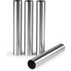 IBILI Set 4 Cream Roll Mould, Stainless Steel, Metallic, 25 x 13 x 2 cm