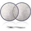 INNAL 2 Pezzi Filtro Raccogli Capelli per Doccia 304 Acciaio Inossidabile Diametro 120 mm Raccogli Capelli Con clip per Cucina Vasca