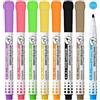 OFFCUP Pennarelli Lavagna Bianca, 8pcs Marcatore Cancellabile, Whiteboard Markers pennarello cancellabile Erase Marker Punta Fine Fornitura Cancelleria Scuola e Ufficio (A)
